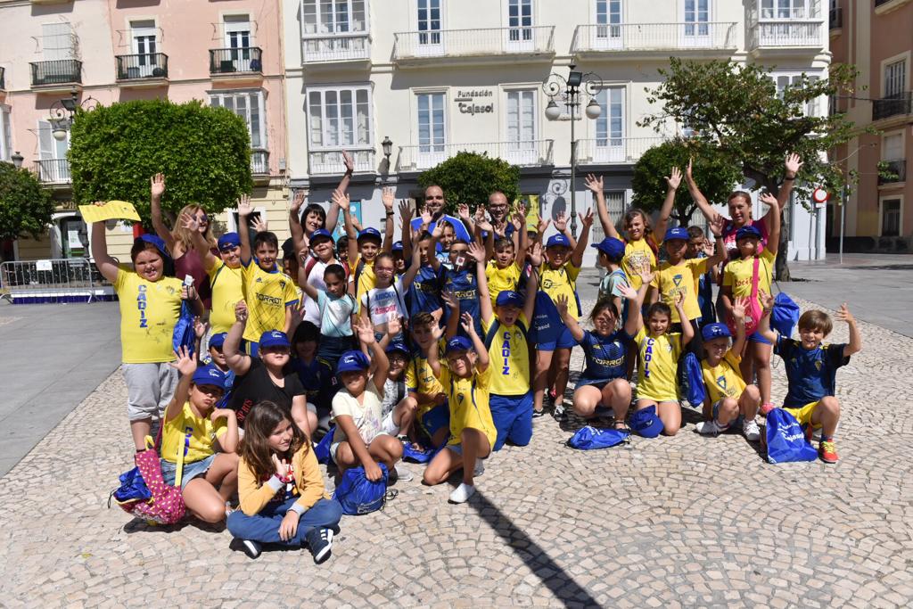 Masterclass del Cádiz CF en el Día de la Educación 2019 de la Fundación Cajasol