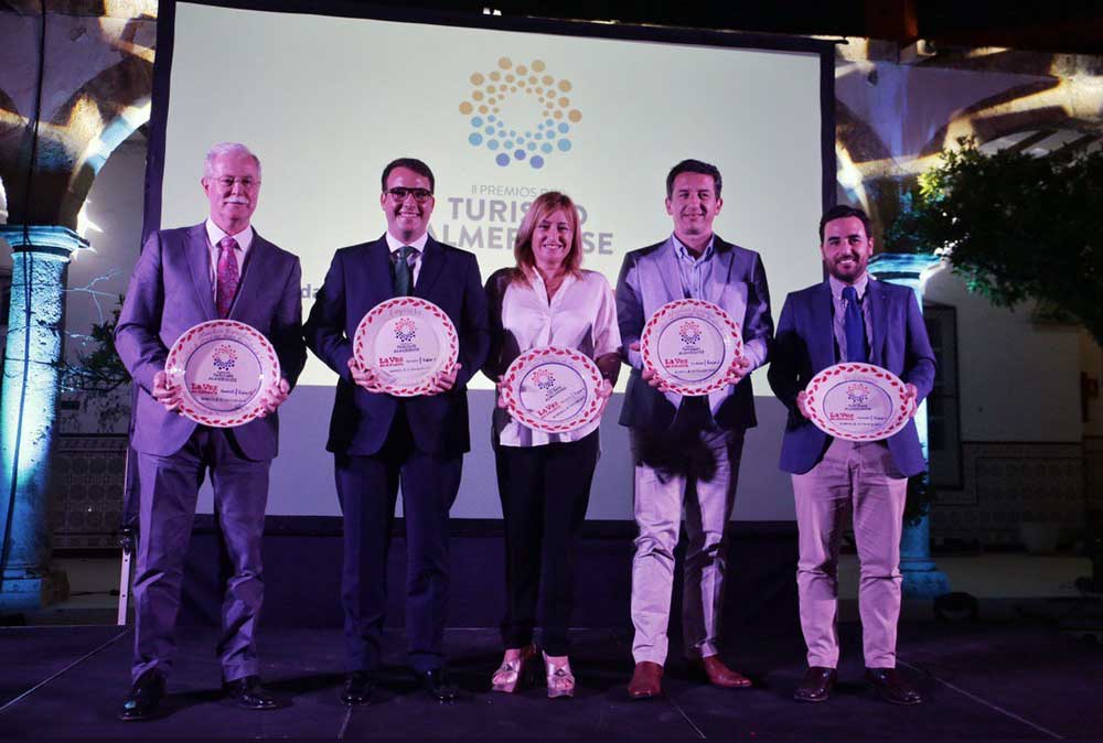 Entrega de los II Premios de Turismo Almeriense, de LA VOZ de Almería y la Fundación Cajasol