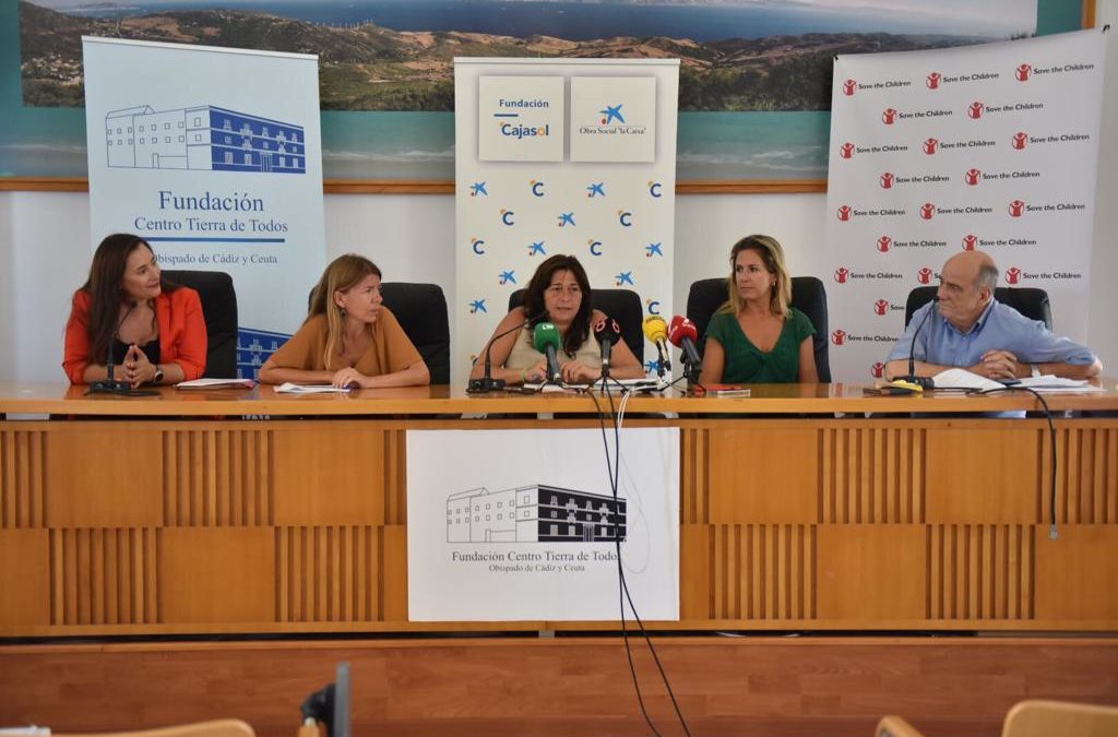 Presentación del balance del programa de la lucha contra la pobreza infantil en Cádiz