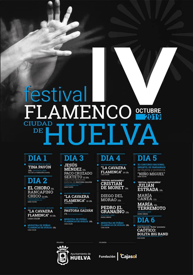 Cartel del IV Festival Flamenco 'Ciudad de Huelva'