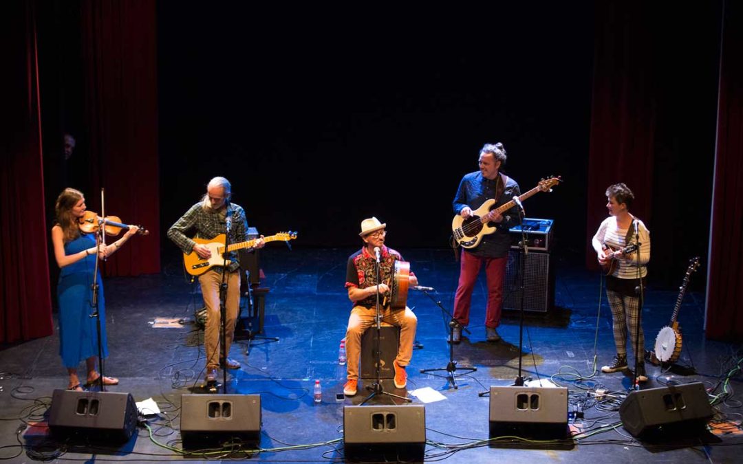 Concierto de The Craic Addicts en la sede de la Fundación Cajasol en Sevilla