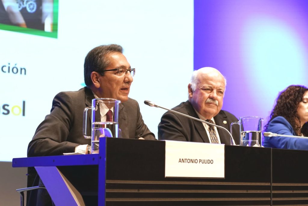 Antonio Pulido, en la presentación de los proyectos de iniciativas sociales a los que se le concede ayudas en el programa de iniciativas sociales 2019