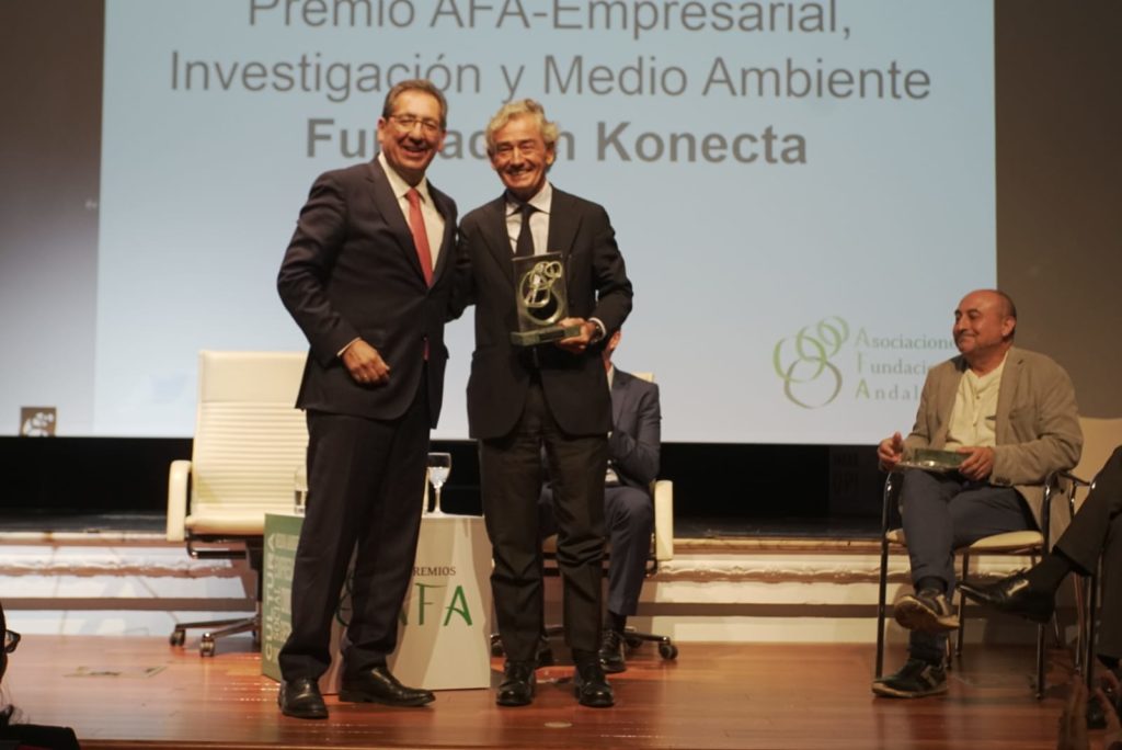 Entrega de Premio AFA 2019 a la Fundación Konecta