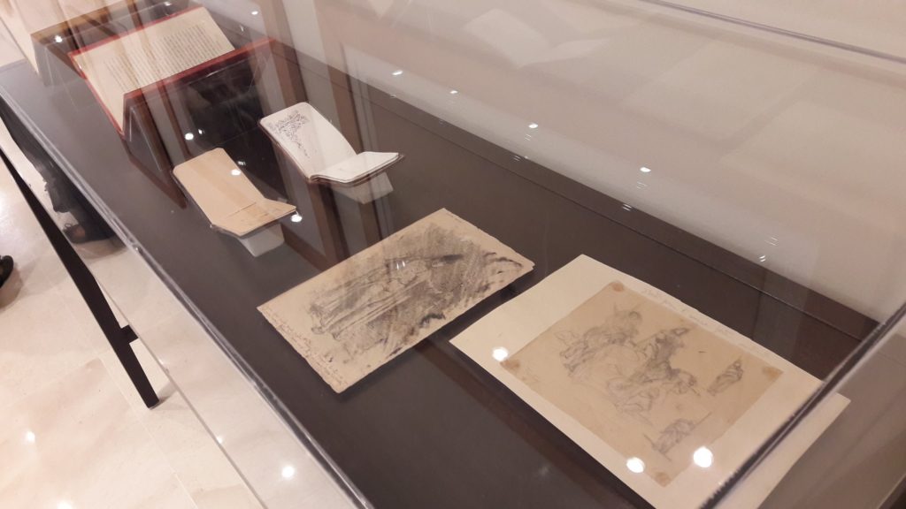  Algunas de las obras en la exposición 'Fortuny grabador' en el Museo Thyssen de Málaga
