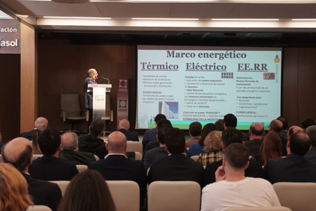 Jornada CESUR sobre transición energética en la Fundación Cajasol