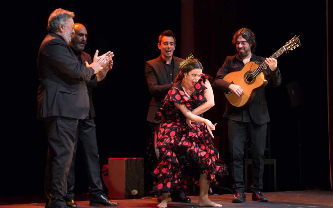 María Moreno con su espectáculo 'Yo bailo' en los Jueves Flamencos de la Fundación Cajasol en Sevilla