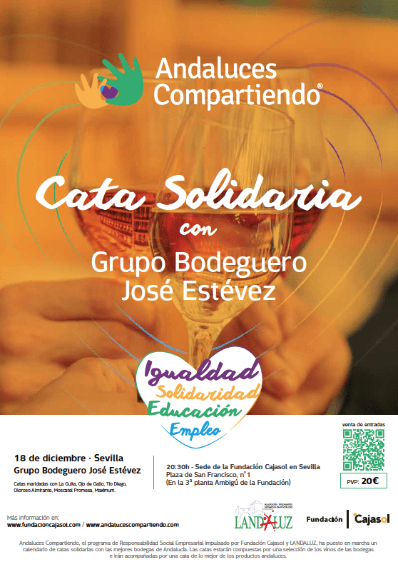 Cata Solidaria Andaluces Compartiendo con Grupo Estévez en Sevilla