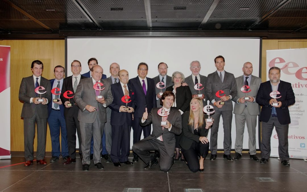 Foto de familia en la entrega de los IV Premios Ejecutivos Andalucía