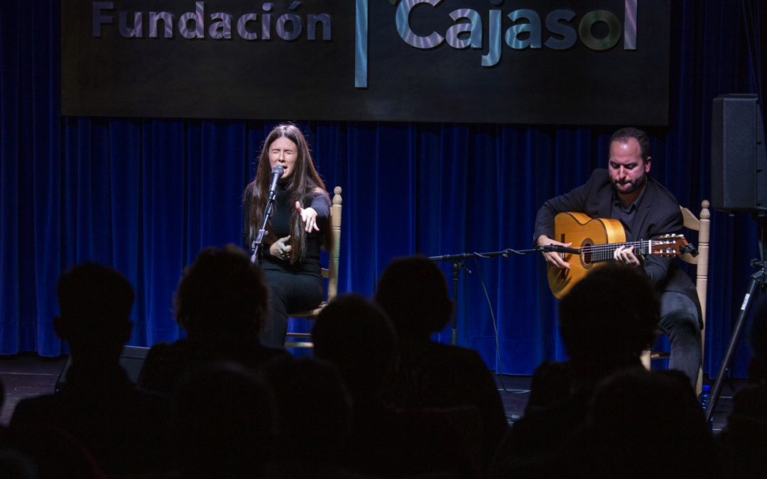 Lucía Beltrán en el XIII Ciclo Jóvenes Flamencos en Huelva