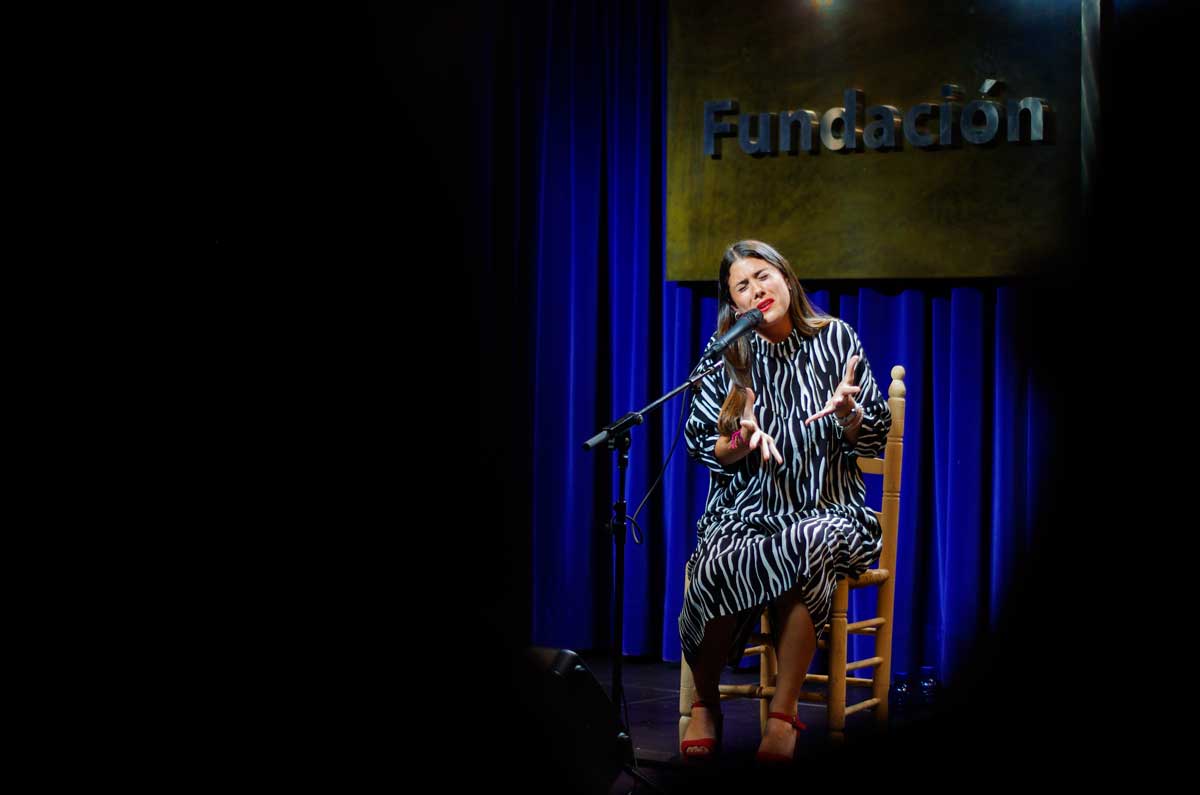 Soledad Díaz en el XIII Ciclo Jóvenes Flamencos de Huelva