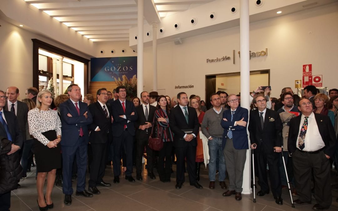 Inauguración de los nuevos espacios de la Fundación Cajasol en Sevilla