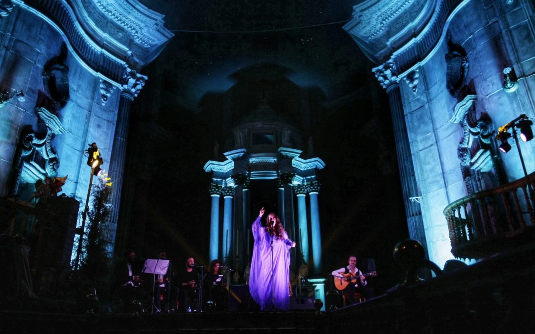 Argentina, durante su actuación en la Catedral de Cádiz