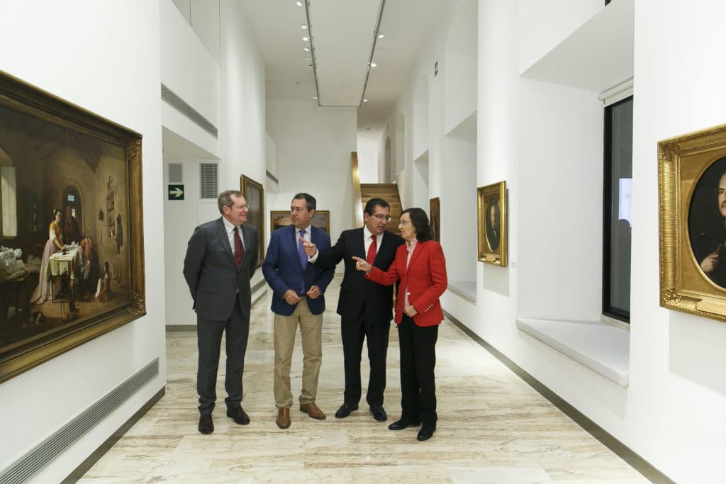 Inauguración de la Sala Murillo de la Fundación Cajasol en Sevilla