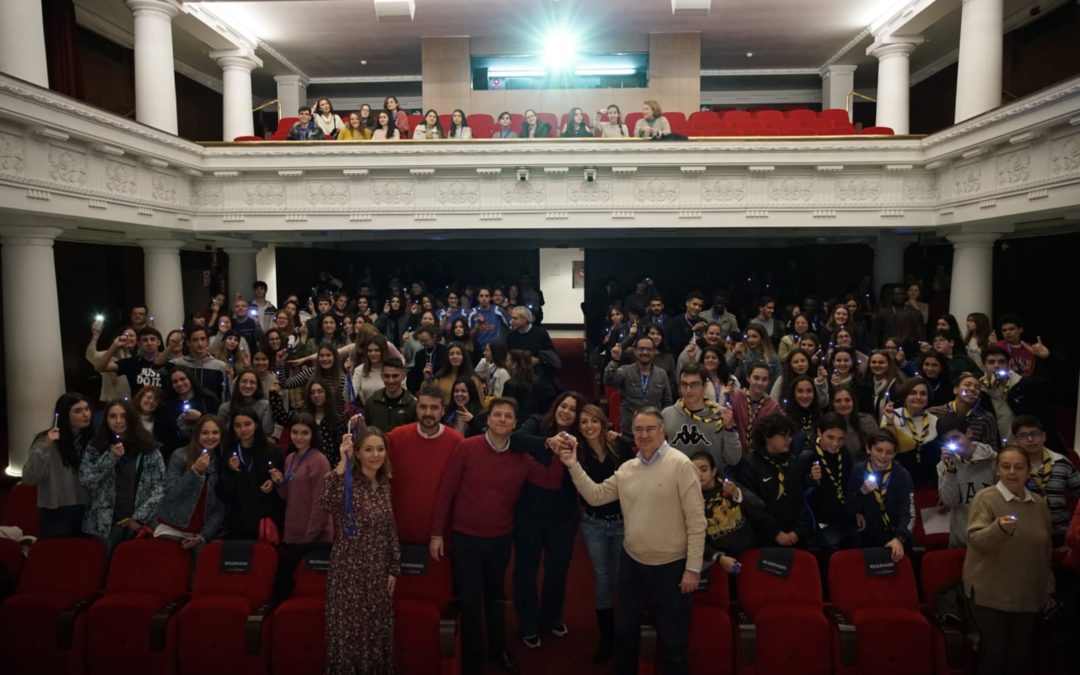 Más de 200 jóvenes voluntarios reunidos en la Fundación Cajasol