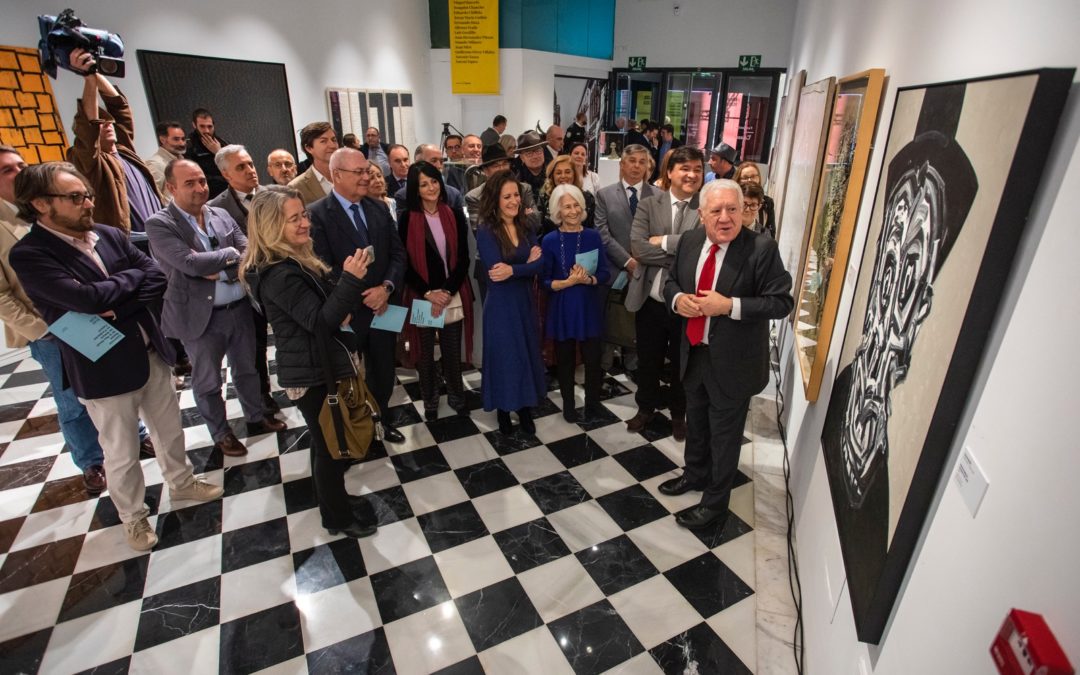 Inauguración de la Sala El Comercial con la exposición de la colección Bassat en Huelva