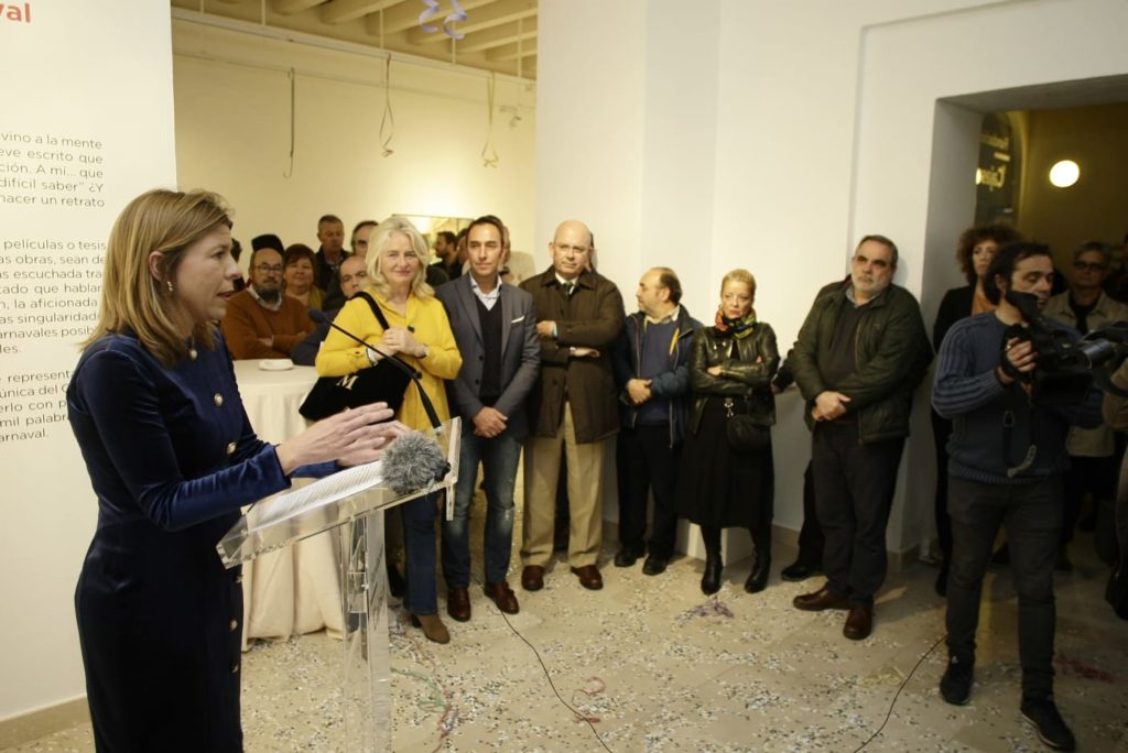 Inauguración de la exposición 'Óleo, óleo mi Cádiz' en la Fundación Cajasol