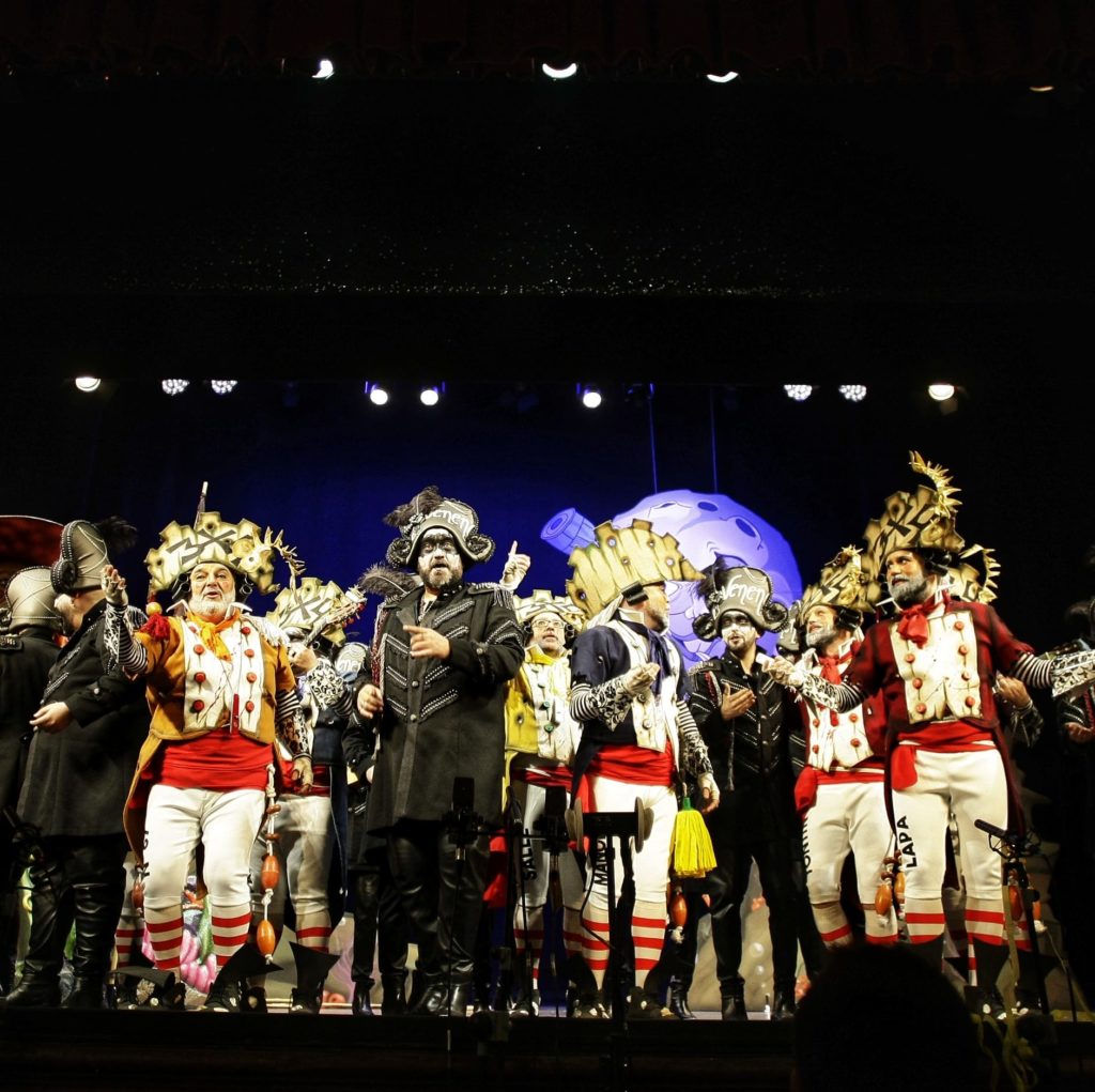 Final del Carnaval de Cádiz 2020 en el Gran Teatro Falla