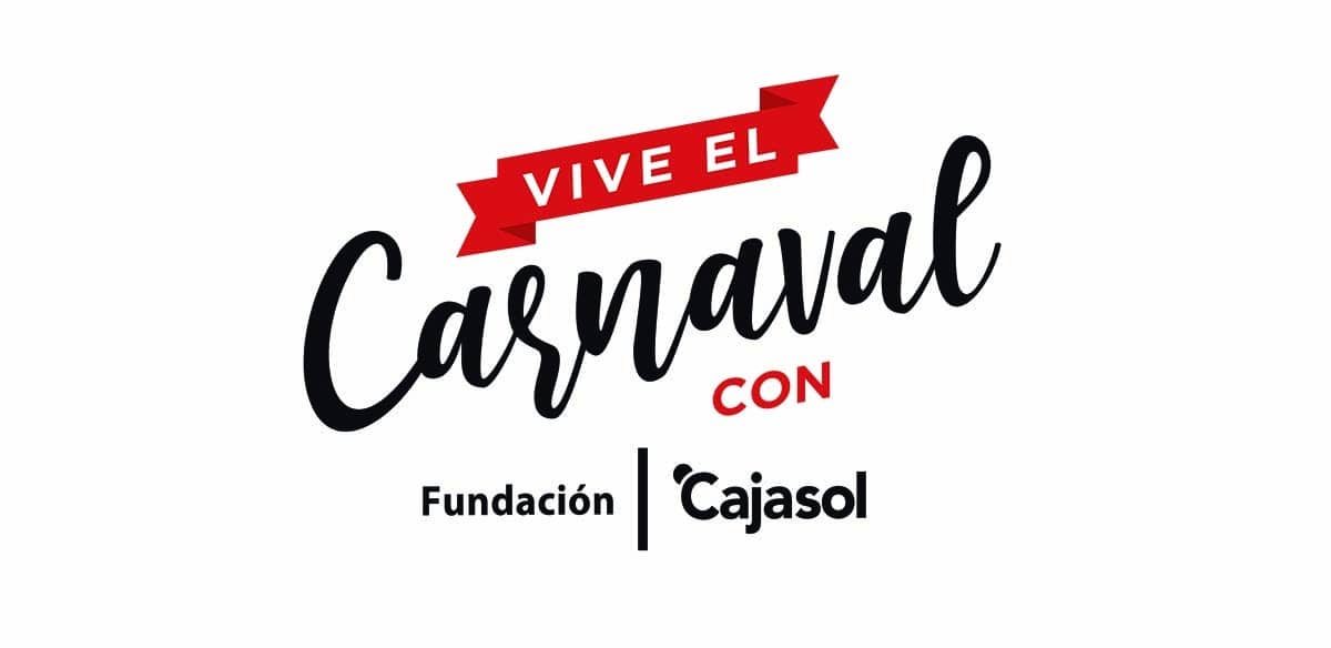 Logo de la Fundación Cajasol para el Carnaval de Cádiz 2020