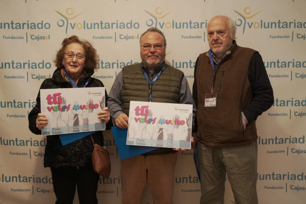 Photocall en el XIII Encuentro de Voluntariado Fundación Cajasol en Sevilla