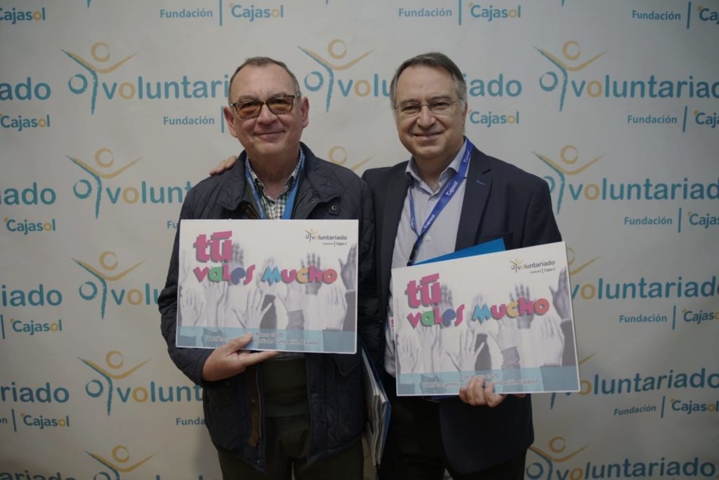 Photocall en el XIII Encuentro de Voluntariado Fundación Cajasol en Sevilla