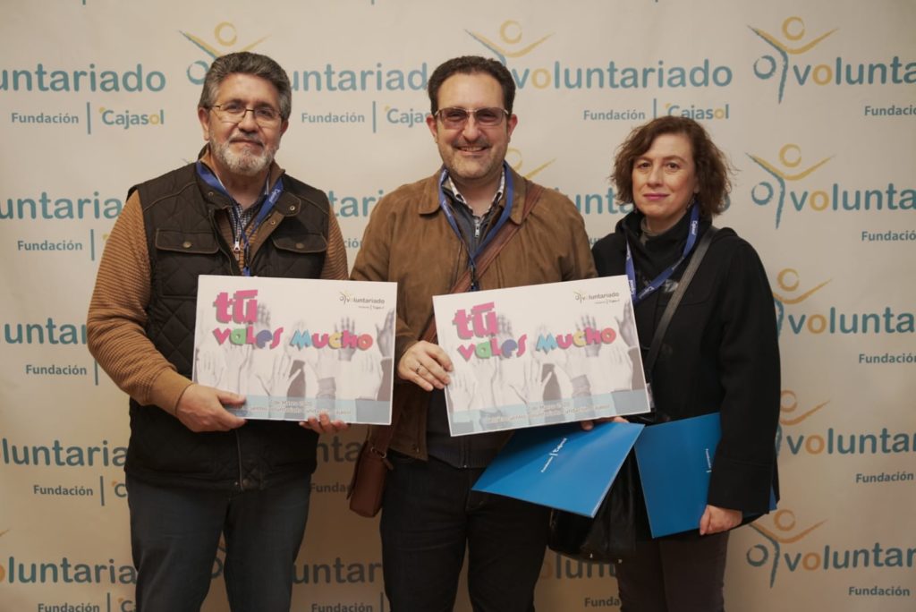 Photocall en el XIII Encuentro de Voluntariado Fundación Cajasol en Sevilla