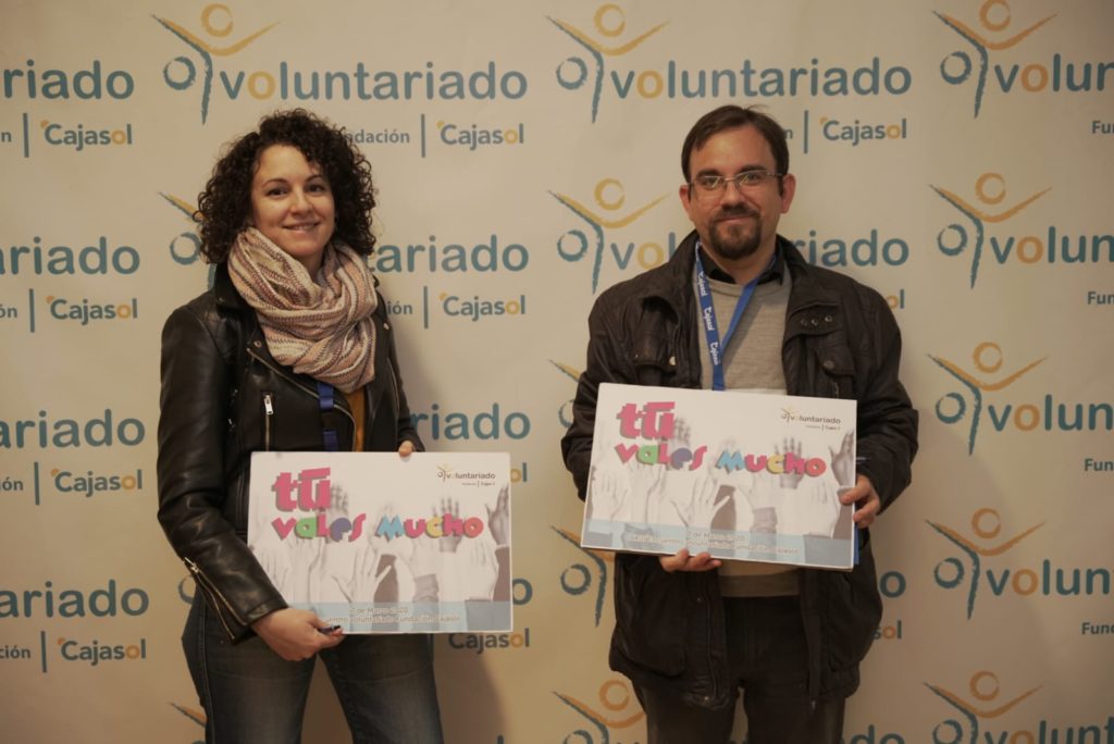 Photocall en el XIII Encuentro de Voluntariado Fundación Cajasol en Sevilla