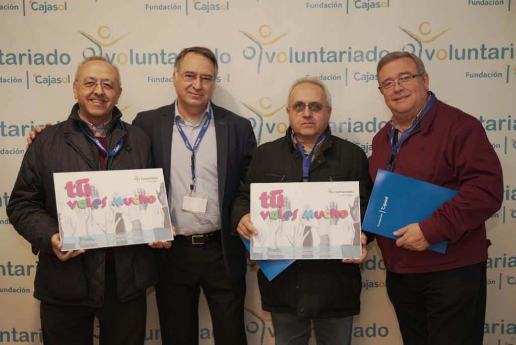 Photocall en el XIII Encuentro de Voluntariado Fundación Cajasol en Sevilla