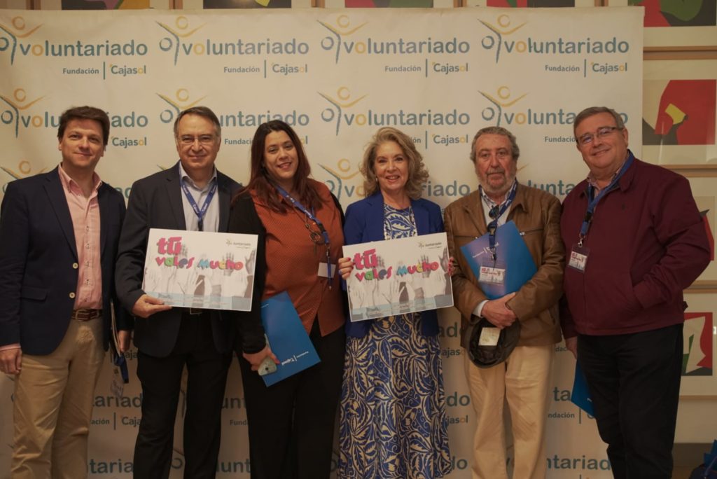 Photocall en el XIII Encuentro de Voluntariado Fundación Cajasol en Sevilla