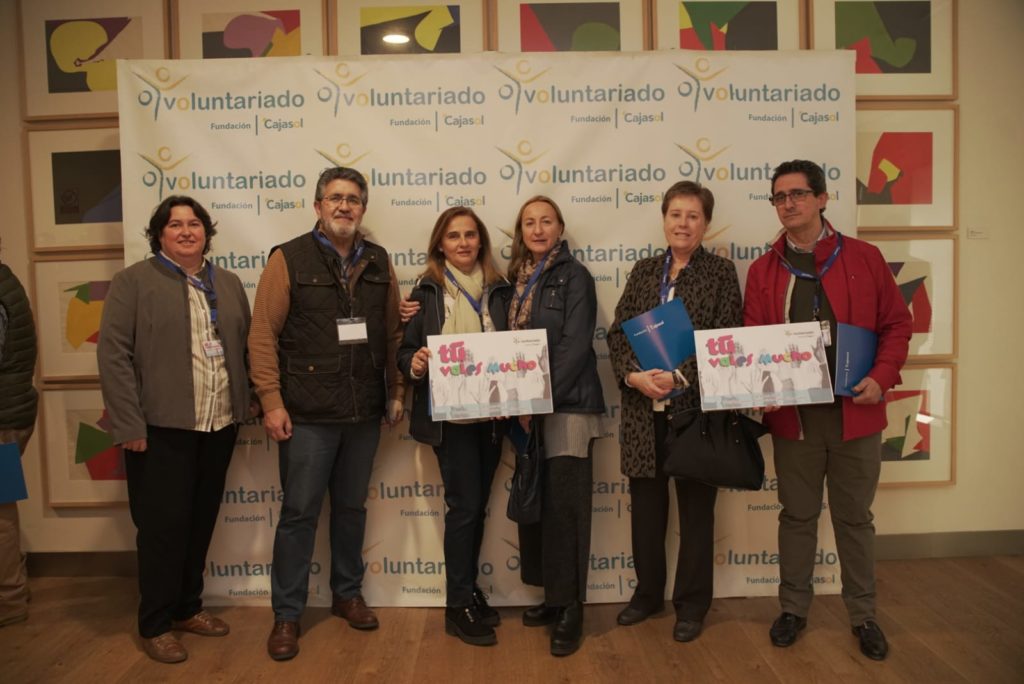 Photocall en el XIII Encuentro de Voluntariado Fundación Cajasol en Sevilla