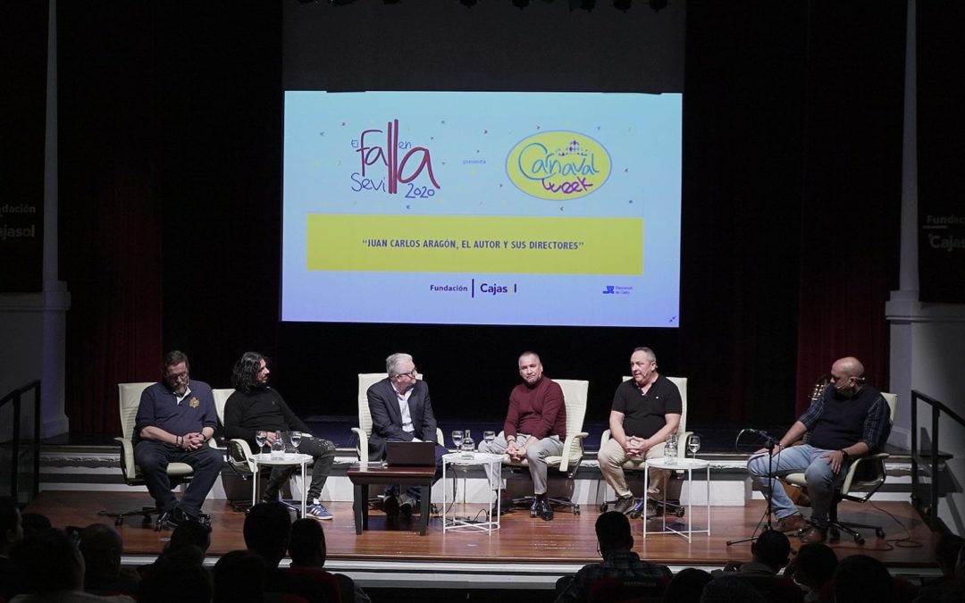 Carnaval Week en la Fundación Cajasol con mesa redonda sobre la figura de Juan Carlos Aragón