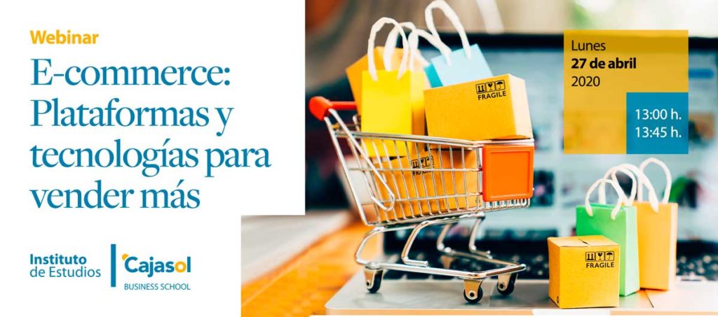 Webinar del Instituto de Estudios Cajasol sobre e-commerce