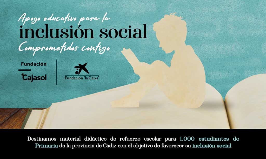 Creatividad del proyecto de apoyo educativo para la inclusión social en Cádiz