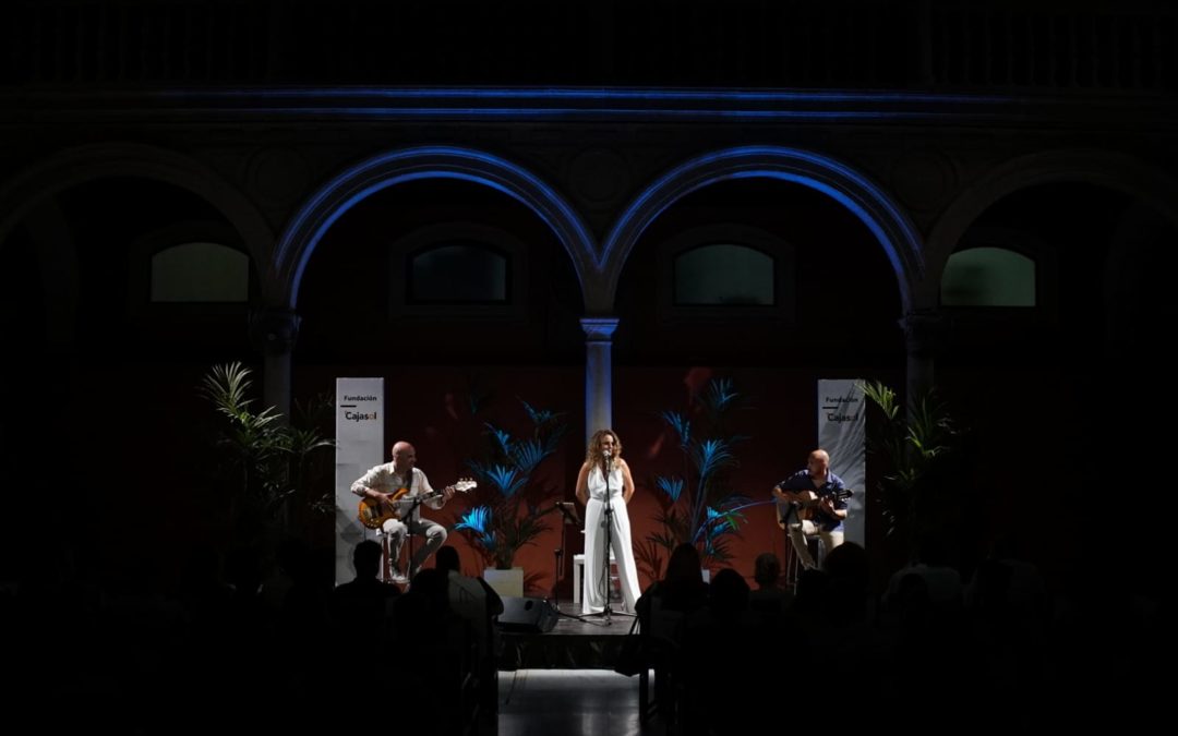 Concierto de Laura Marchena en el ciclo 'Noches de Verano' de la Fundación Cajasol en Sevilla