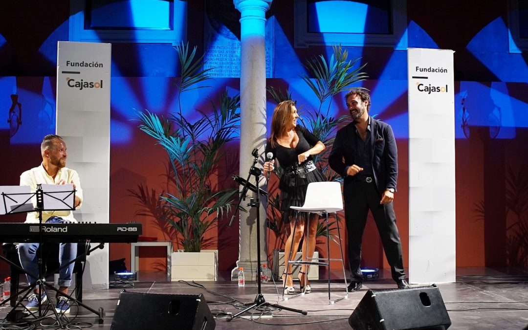 Joana Jiménez y Alejandro Vega, en las Noches de Verano de la Fundación Cajasol