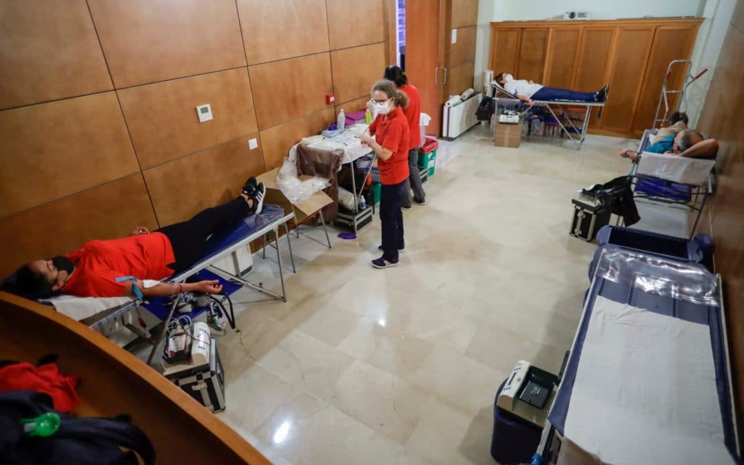 Campaña de donación de sangre en Cádiz