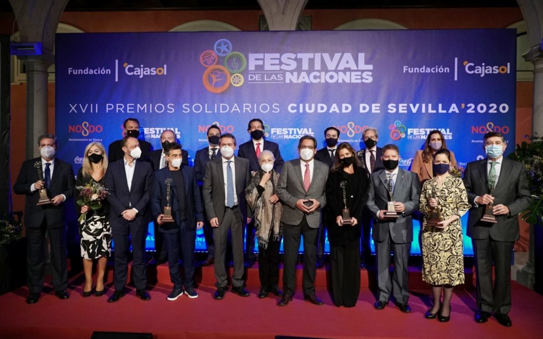 Entrega de los XVII Premios Solidarios Ciudad de Sevilla en la Fundación Cajasol