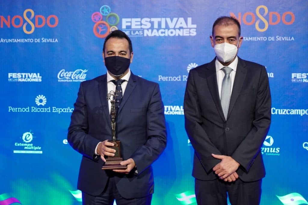 Entrega de los XVII Premios Solidarios Festival de las Naciones en la Fundación Cajasol