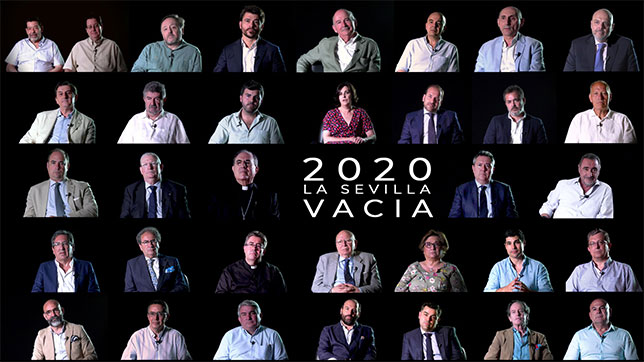 Personas que intervienen en el documental '2020. La Sevilla vacía'