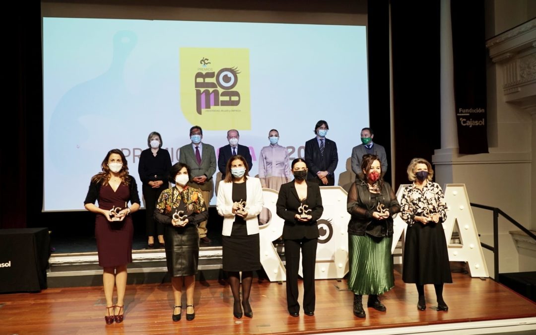 Entrega de los II Premios Roma: Universidad, mujer y empresa’ en la Fundación Cajasol