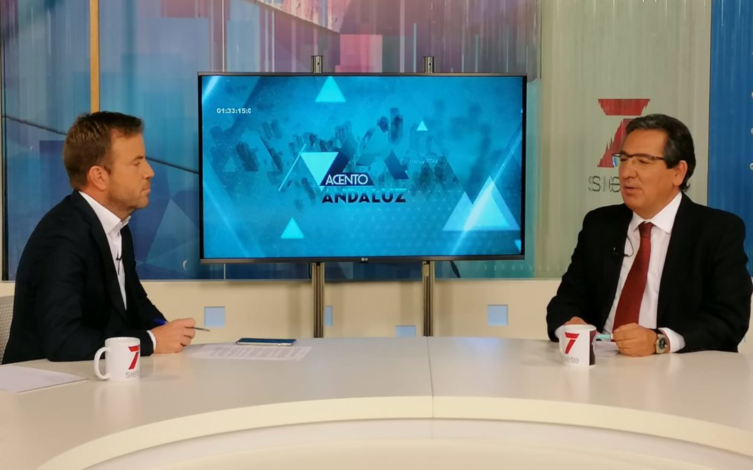 Entrevista a Antonio Pulido en el programa Con Acento Andaluz de 7TV