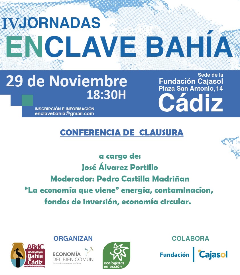 IV JORNADAS ENCLAVE BAHÍA: «LA ECONOMÍA QUE VIENE» | Fundación Cajasol