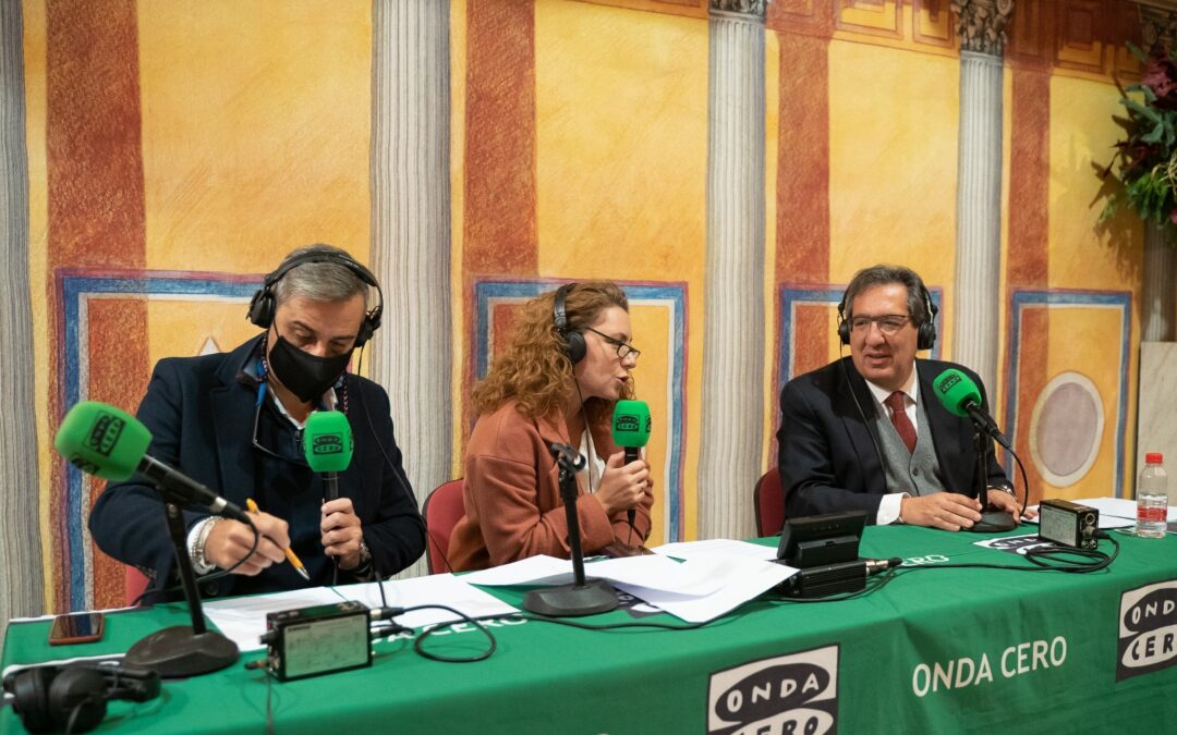 Antonio Pulido en Más de Uno de Onda Cero en Fundación Cajasol