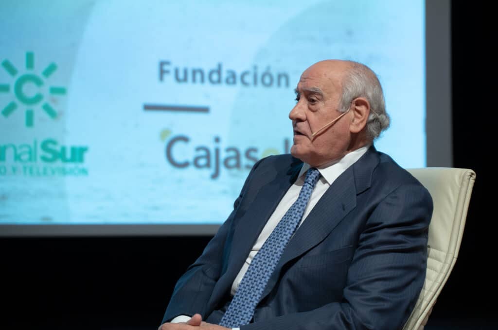 Ramón Valencia en la Fundación Cajasol
