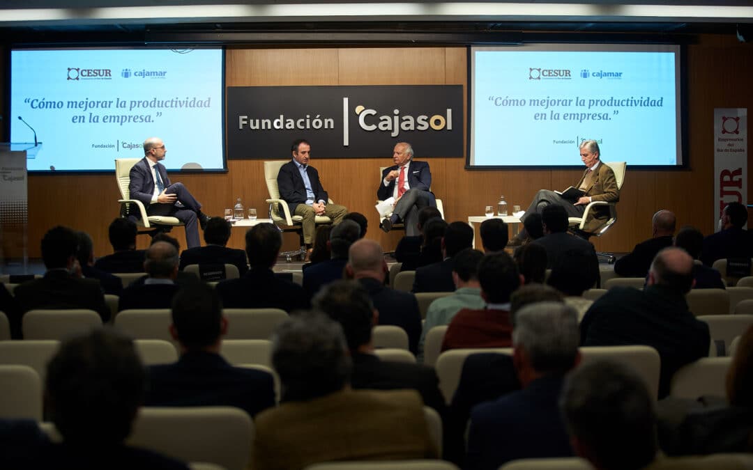 Productividad y competitividad, a debate con CESUR en Fundación Cajasol