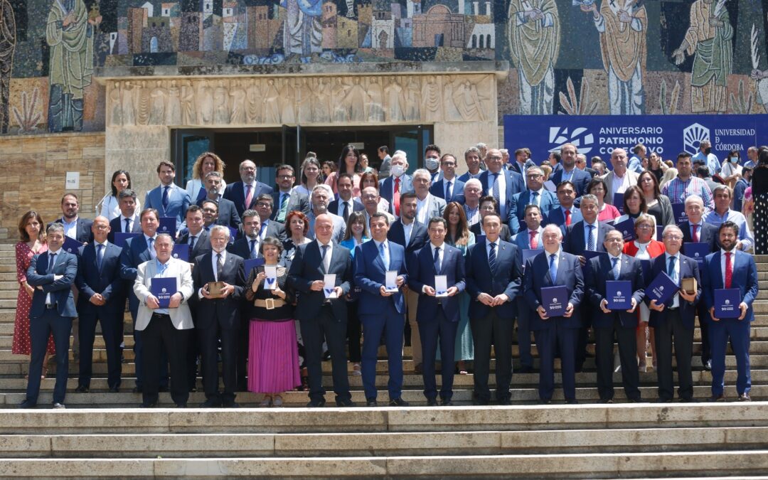 La Fundación Cajasol, entre las entidades clave reconocidas por la Universidad de Córdoba en su 50º aniversario