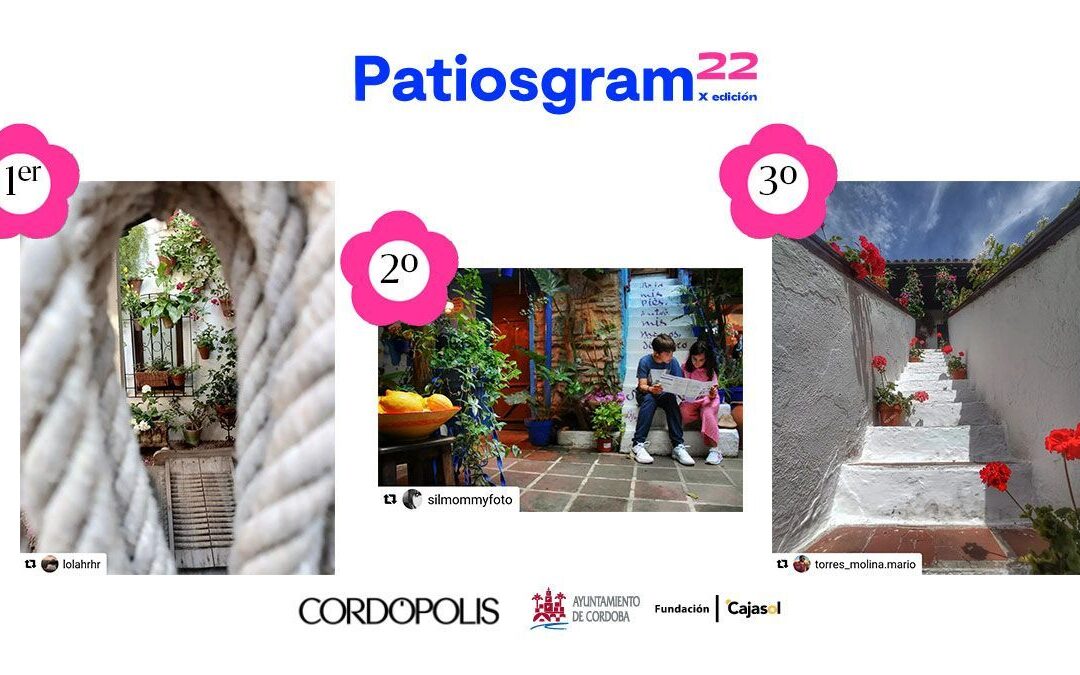 Ganadores de #PatiosGram, concurso de fotografía de los Patios de Córdoba