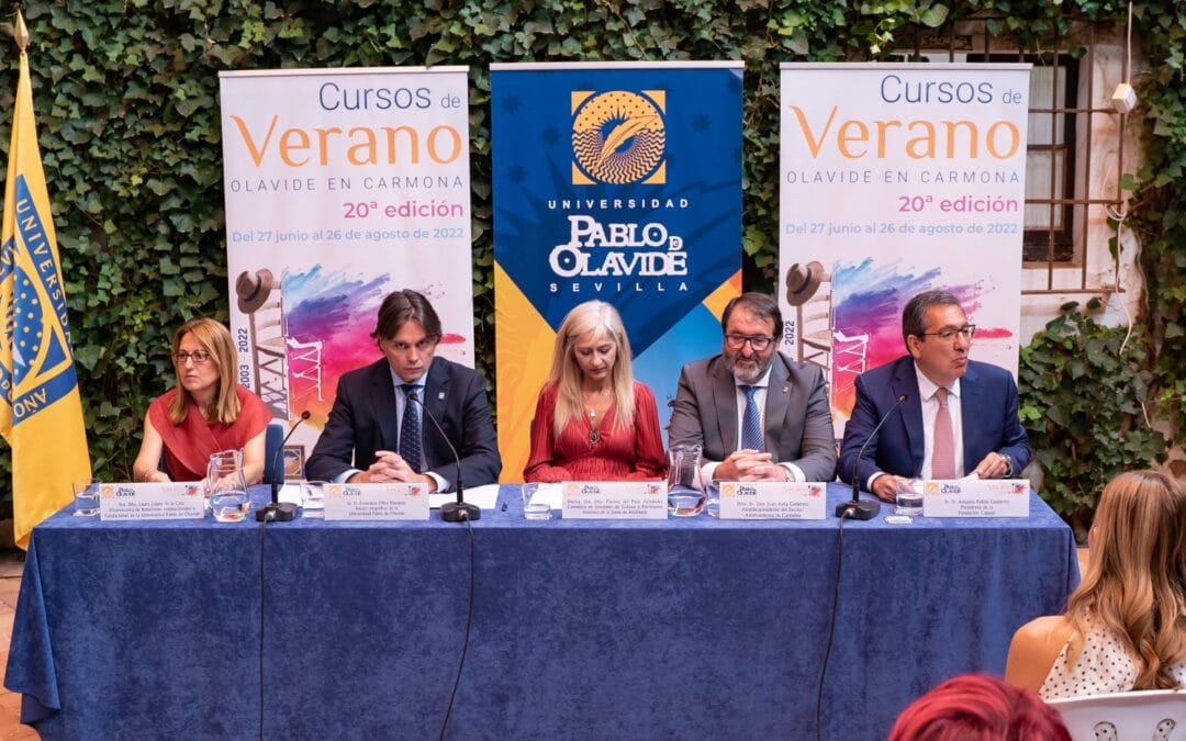 Apertura de los Cursos de Verano Olavide en Carmona