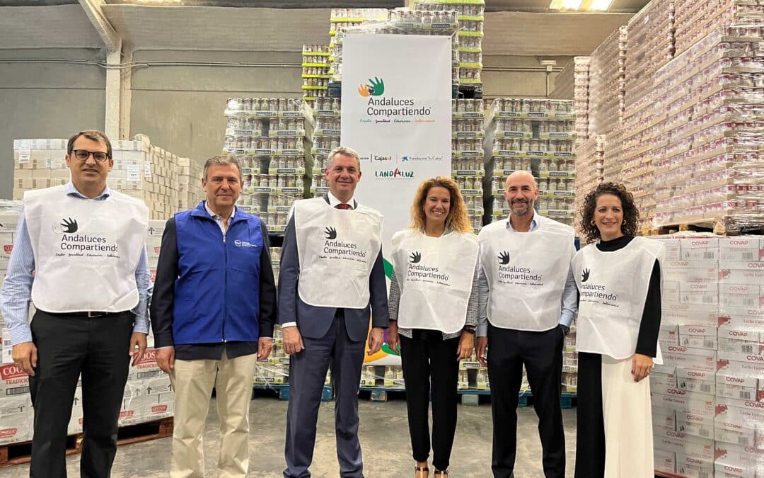 Andaluces Compartiendo dona más de 225.000 kilos de alimentos a las familias más necesitadas