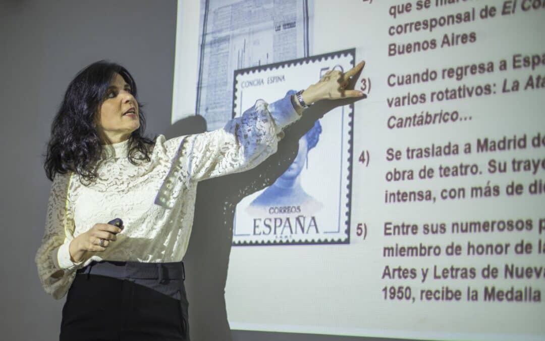 Mujeres pioneras de la cultura de Huelva, conferencia de Mari Paz Díaz