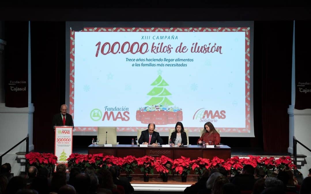 Fundación MAS presenta la XIII Campaña “100.000 kilos de ilusión”